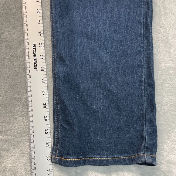 Levi's 541 Jeans Mens 38x34 Blue Denim Whiskered Red Tab Low Waist Straight Leg - Picture 5 of 9